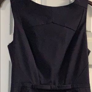Navy H&M sleeveless dress.